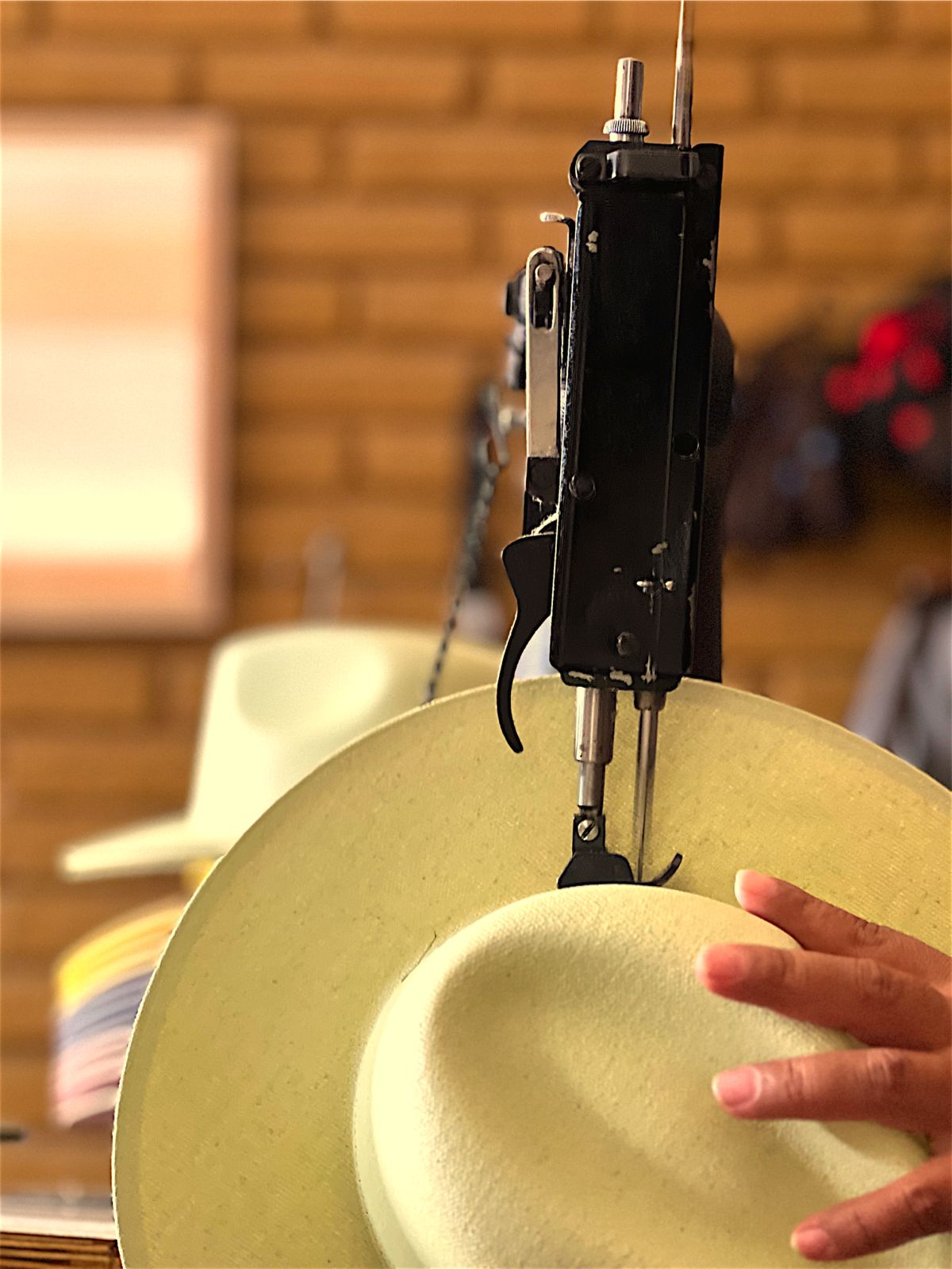 Purple Caddie Crown Handmade Cotton Hat GOLF by QD