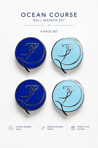 Ocean Course QD Ball Markers GOLF by QD