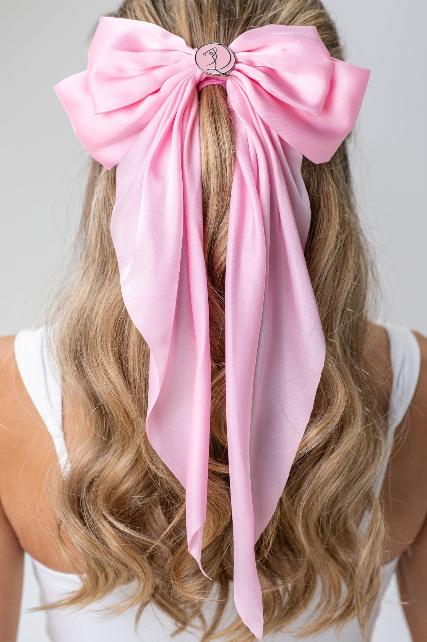 Pink Hair Bow w/ Magnetic Golf Ball Marker GOLF by QD