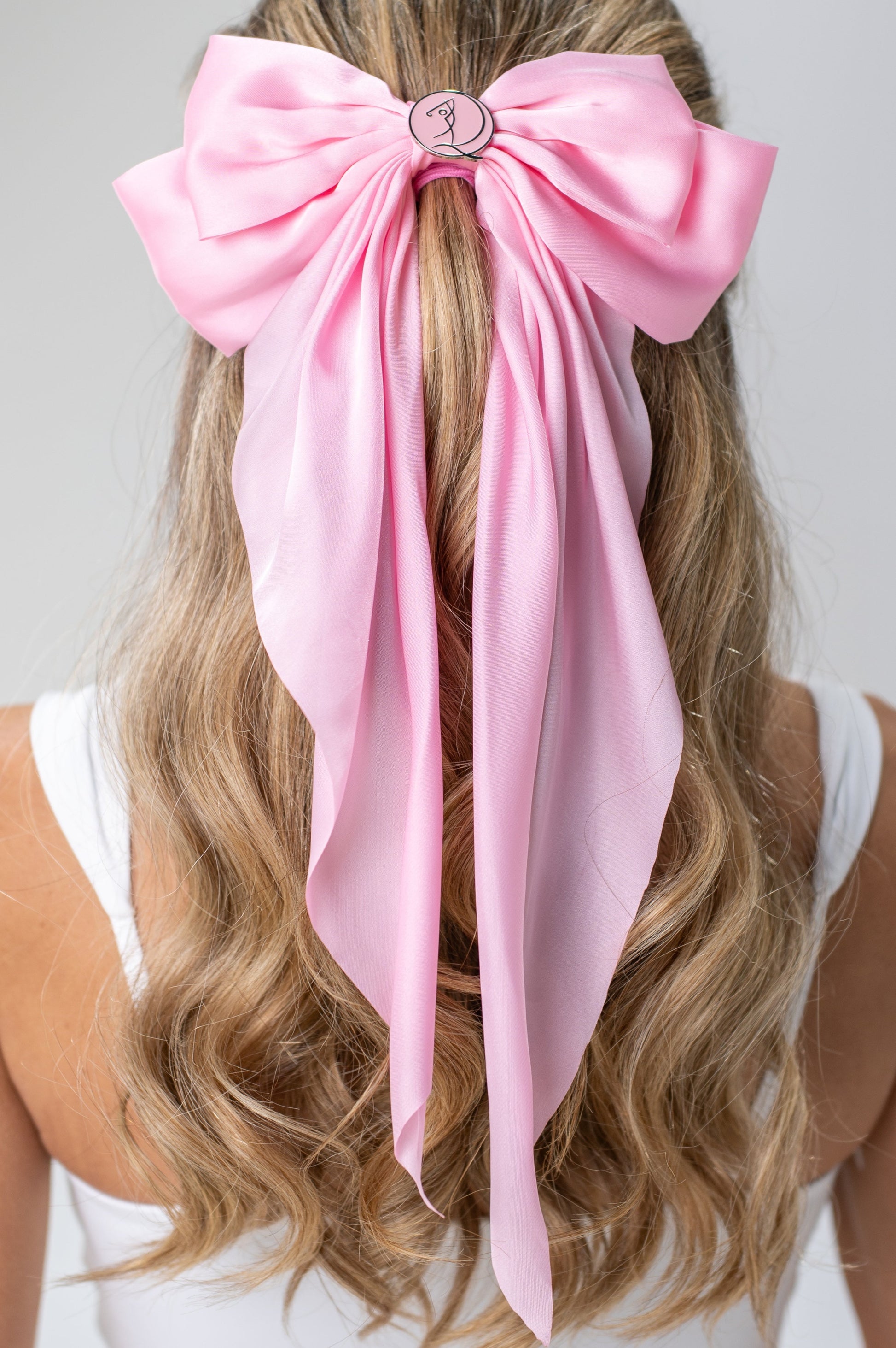 Pink Hair Bow w/ Magnetic Golf Ball Marker GOLF by QD