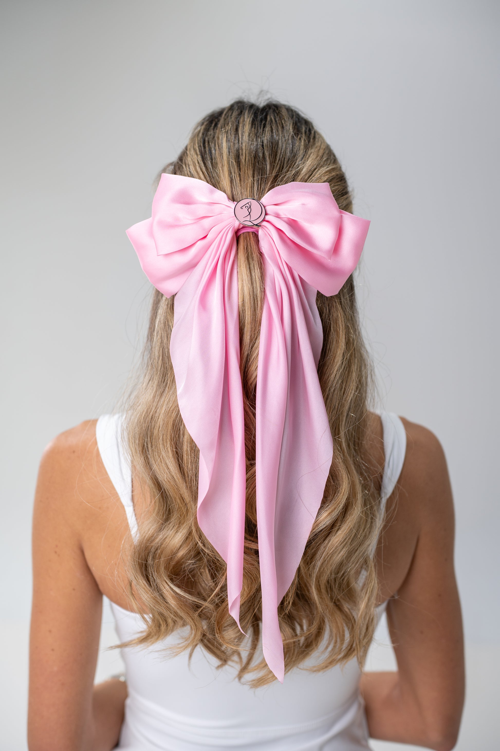 Pink Hair Bow w/ Magnetic Golf Ball Marker GOLF by QD