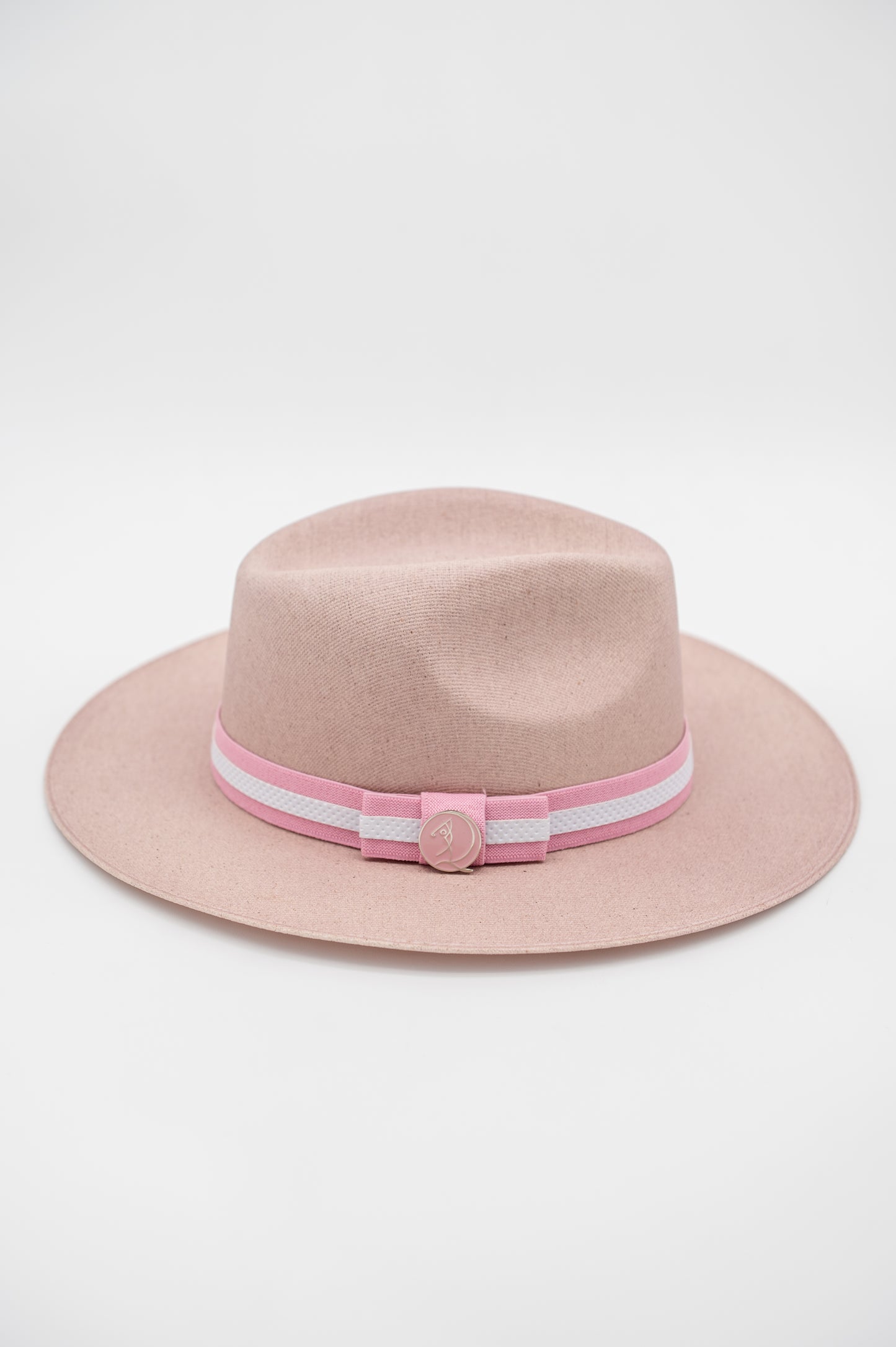 Pink Caddie Crown Handmade Cotton Hat GOLF by QD