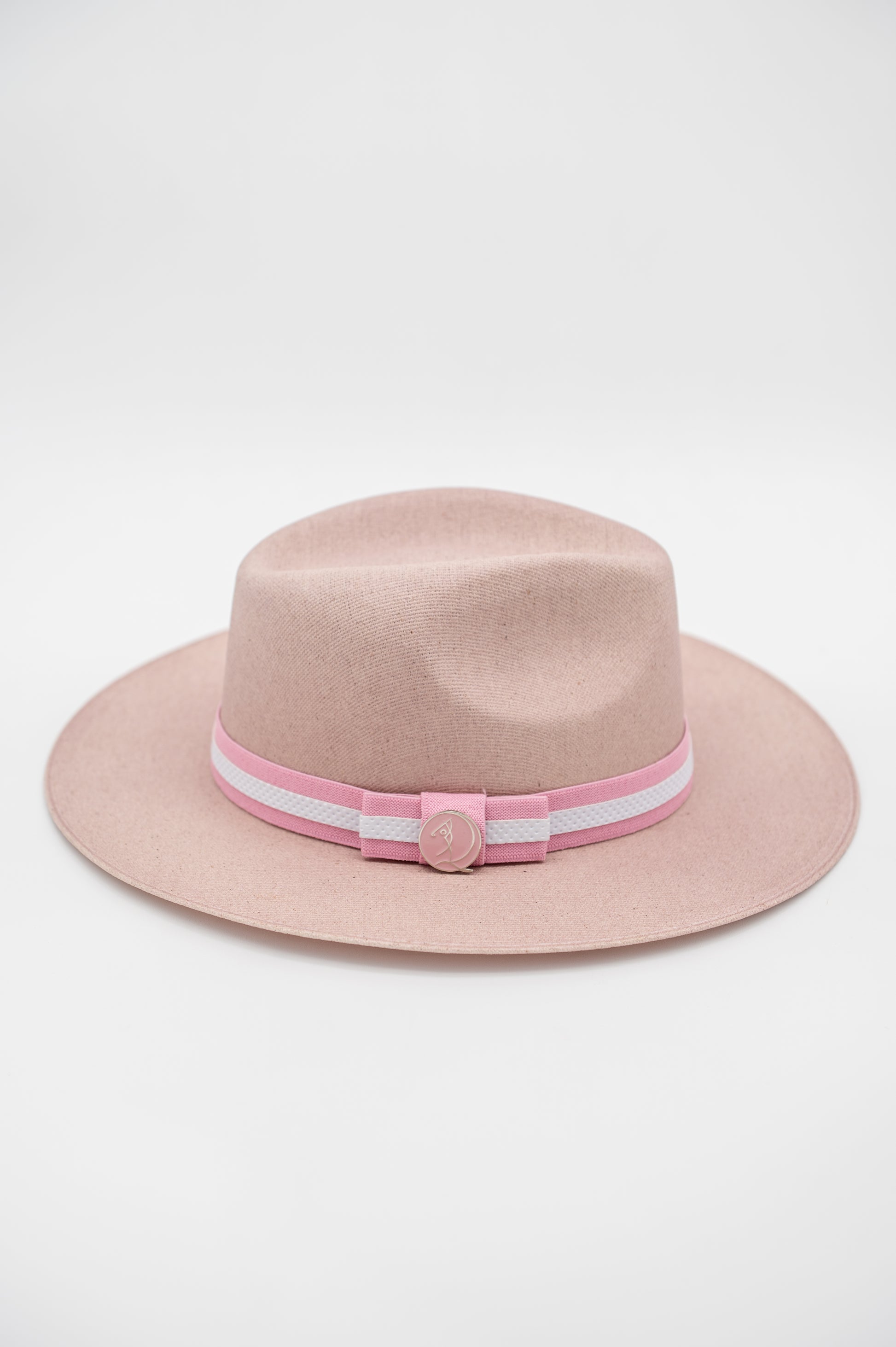 Pink Caddie Crown Handmade Cotton Hat GOLF by QD