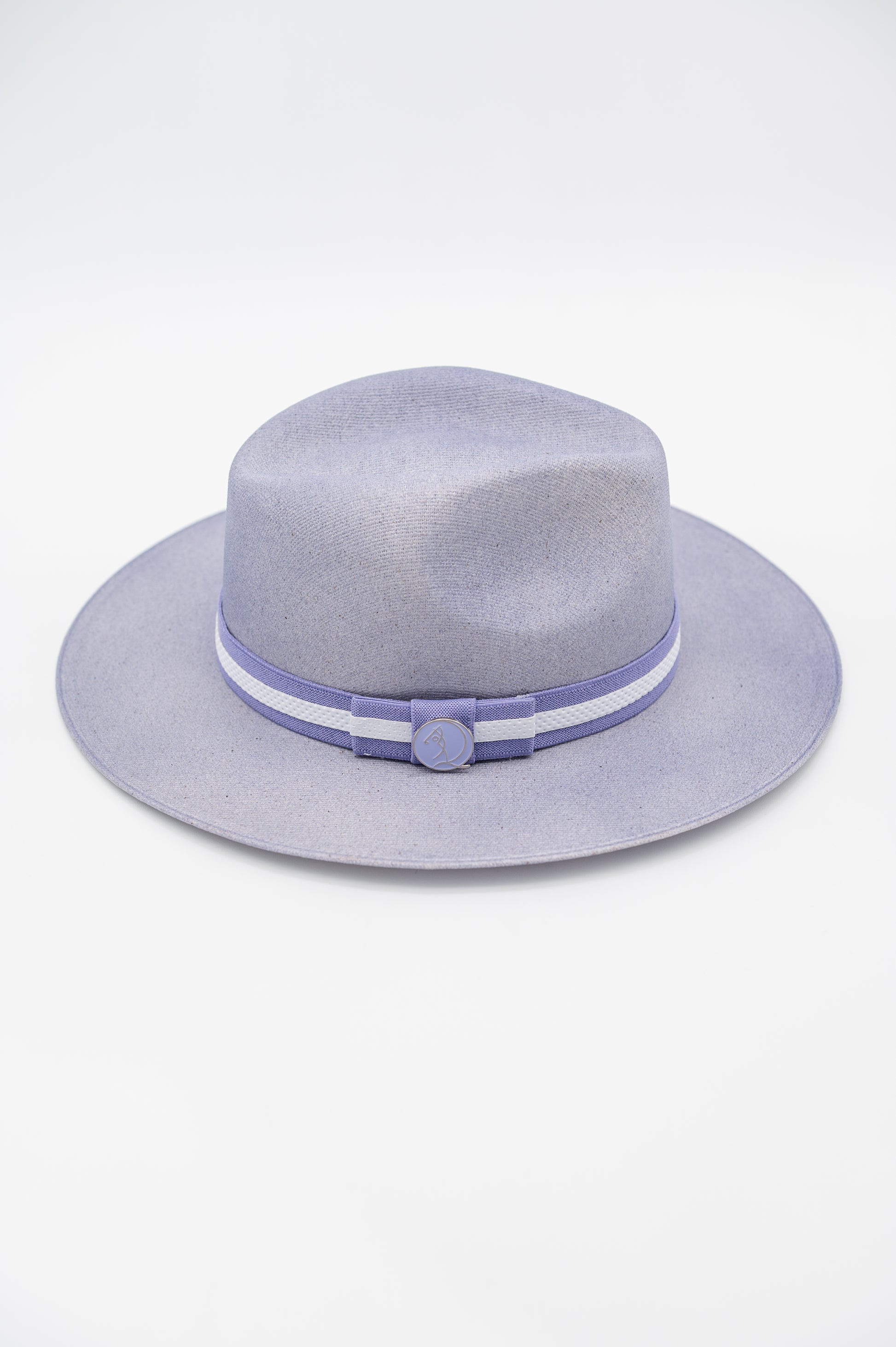 Purple Caddie Crown Handmade Cotton Hat GOLF by QD