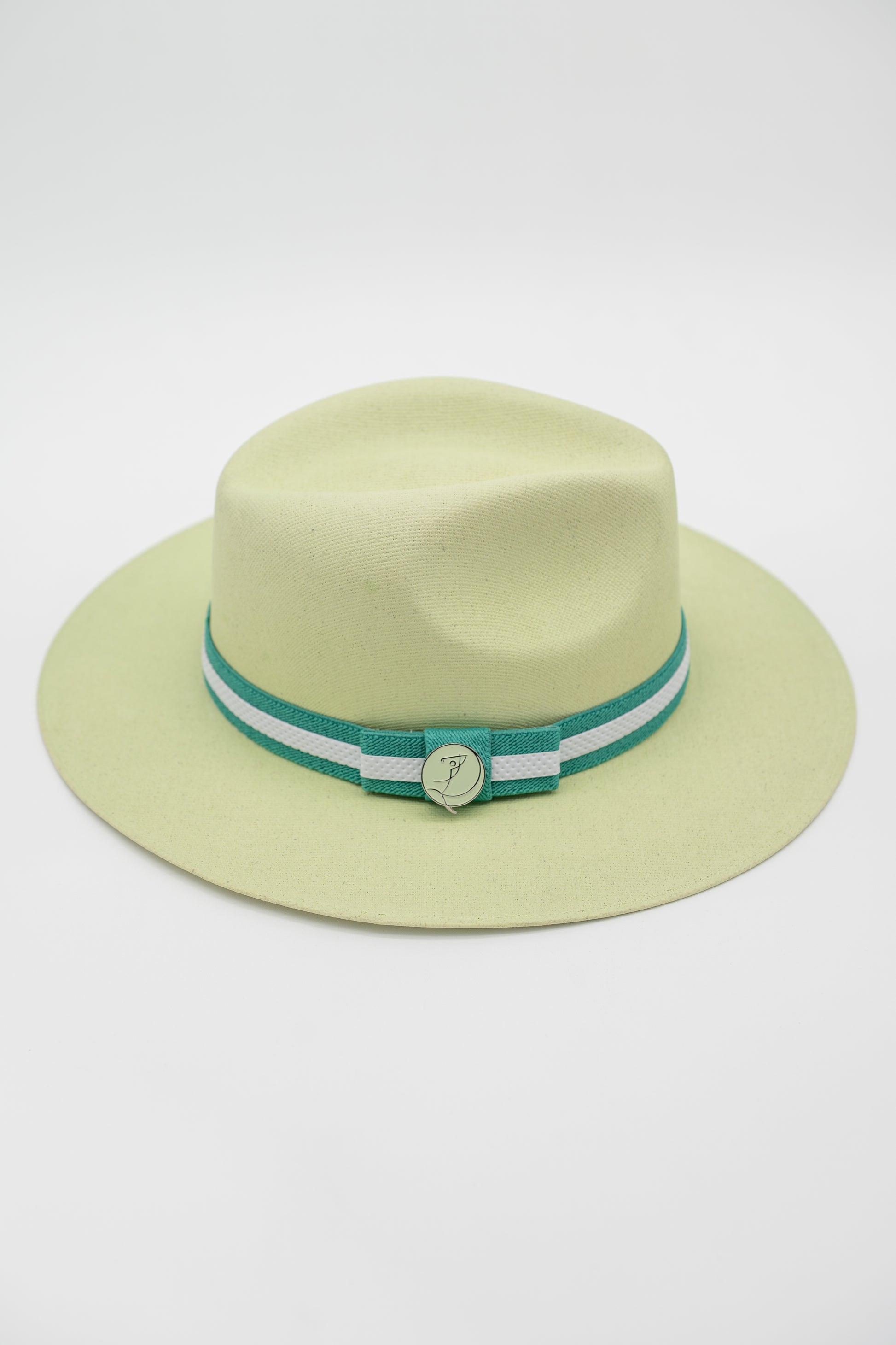 Green Caddie Crown Handmade Cotton Hat GOLF by QD