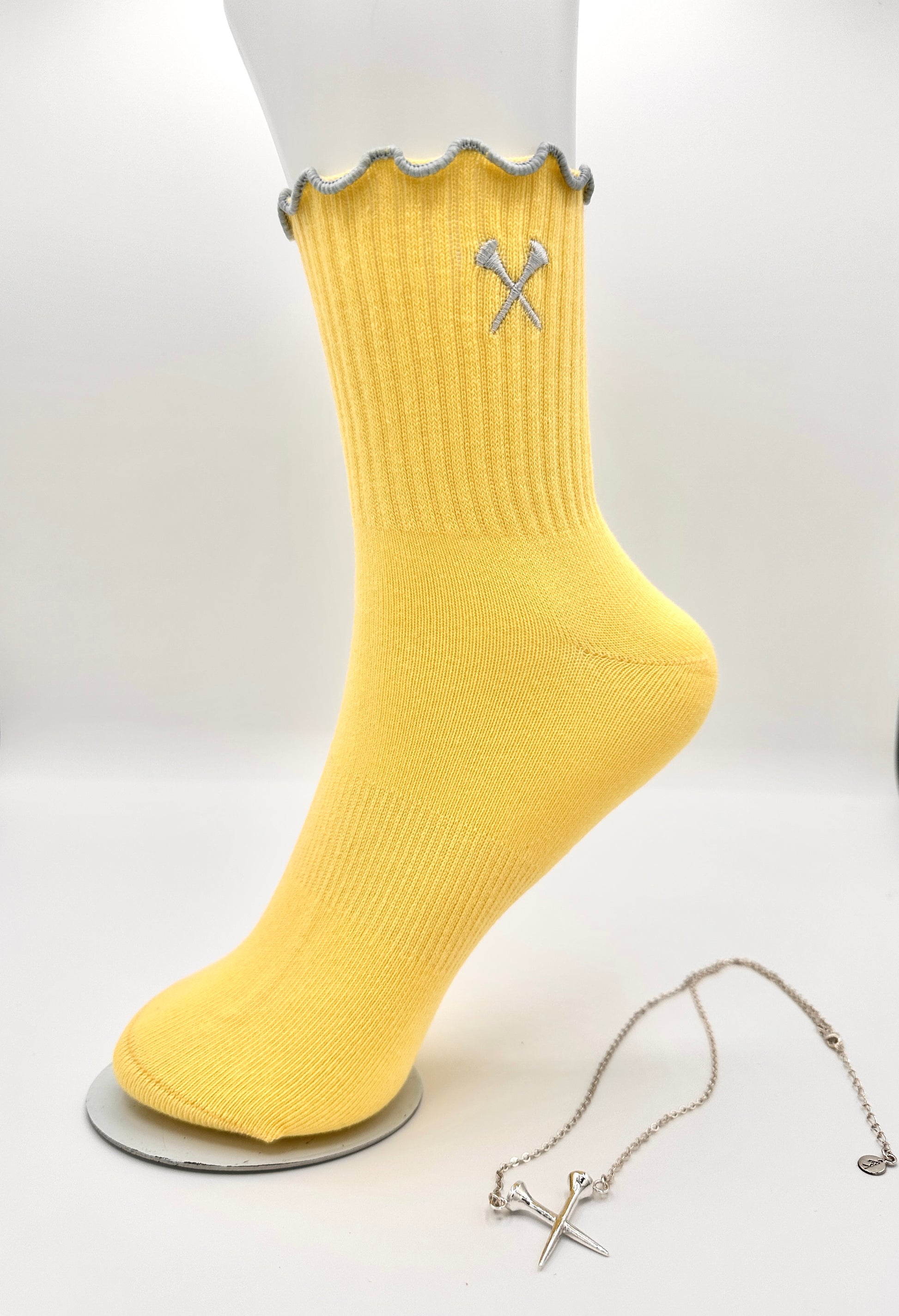 My Tee Religion Embroidered Socks GOLF by QD