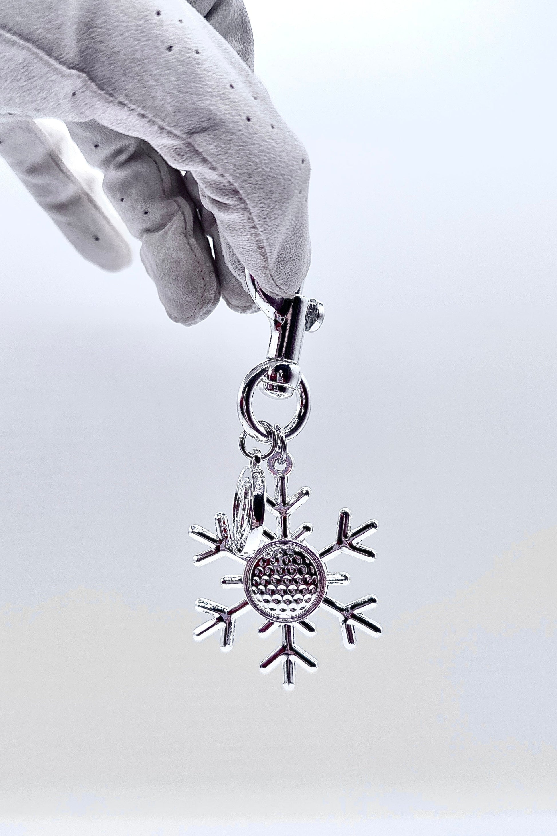 The QD Snowflake Keychain — Limited Christmas Edition 🎄 GOLF by QD