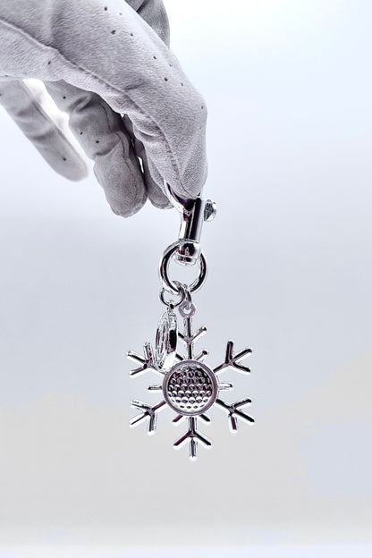 The QD Snowflake Keychain — Limited Christmas Edition 🎄 GOLF by QD
