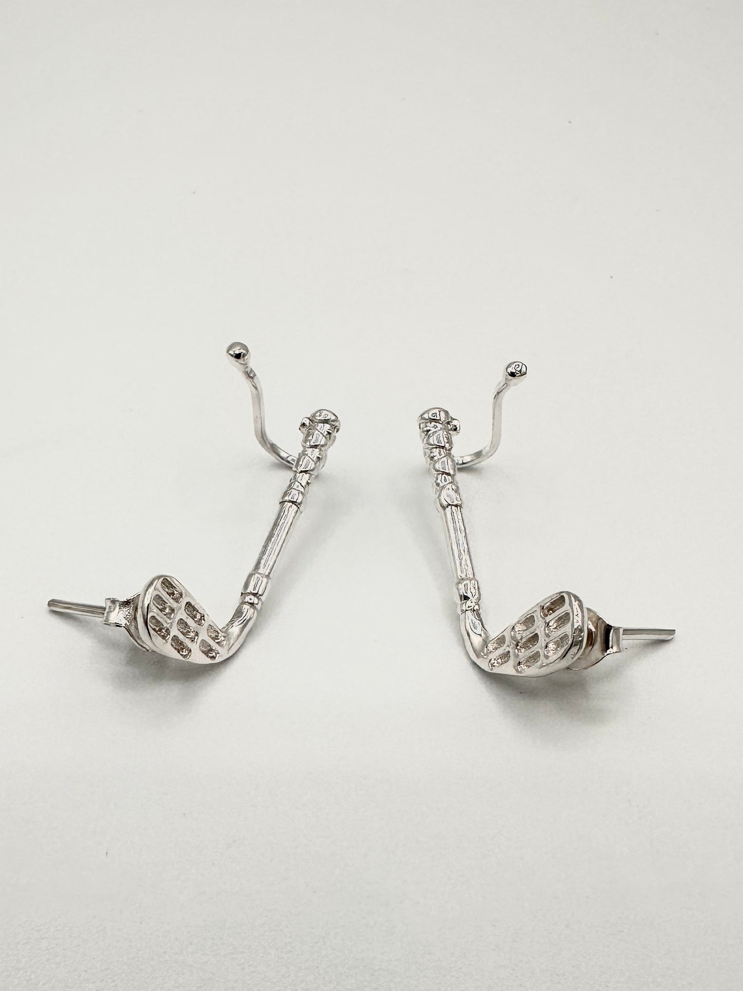 Pitching Cuff Earrings
