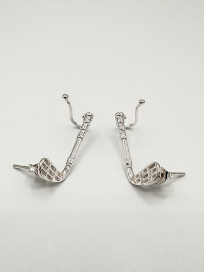 Pitching Cuff Earrings