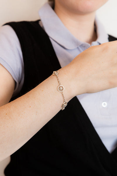 Hole in One Charm Bracelet