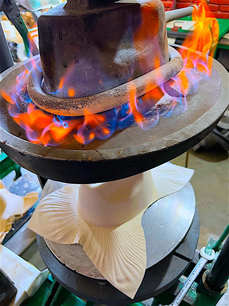 Purple Caddie Crown Handmade Cotton Hat GOLF by QD