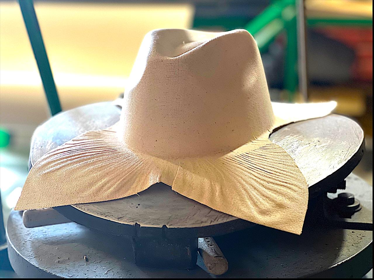 Purple Caddie Crown Handmade Cotton Hat GOLF by QD