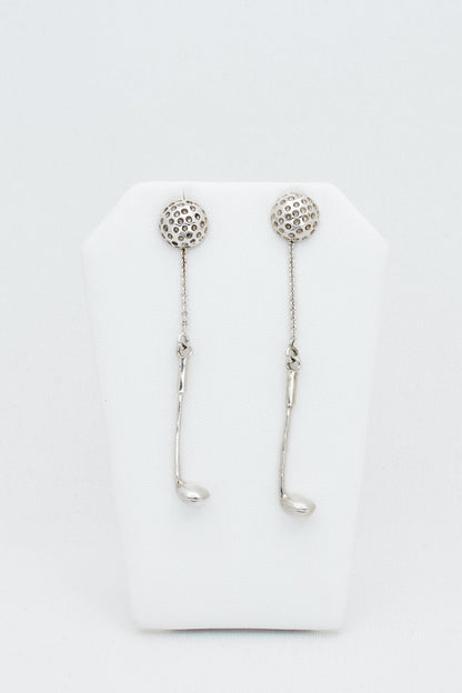 Birdie Earrings Golf By QD