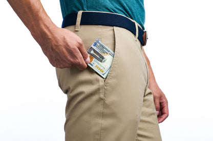 Textured Tee Money Clip Golf By QD